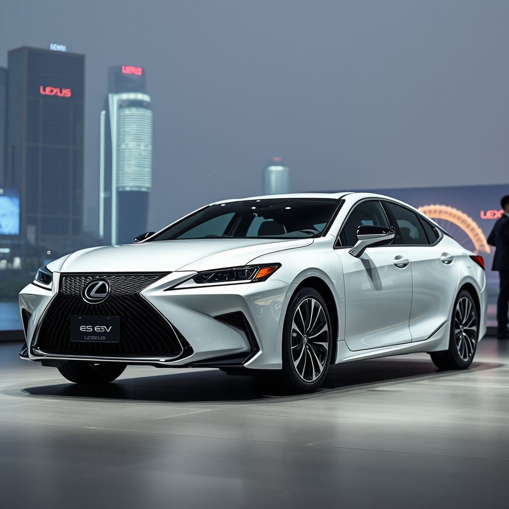 ครั้งแรกในโลก! Lexus ES EV 2025 ที่ Shanghai Auto Show